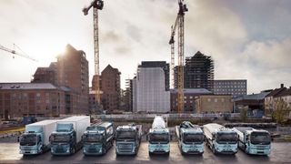 Bis zu 1.000 elektrisch angetriebene Lkw will Volvo bis zum Jahr 2030 an das Baustoffunternehmen Holcim liefern. (Bild: Volvo Trucks)