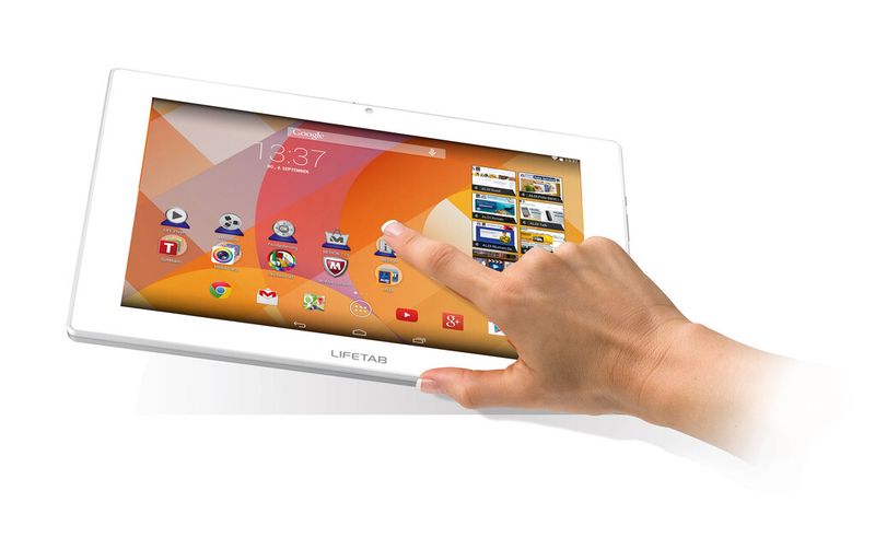Das Full-HD-Display misst 10,1 Zoll und bietet eine Auflösung von 1.920 x 1.200 Pixel. (Bild: Medion)