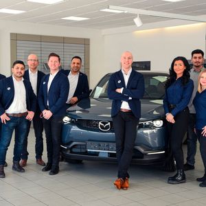 Das Team vom Autohaus Lessingstraße.(Bild:  Autohaus Lessingstraße)