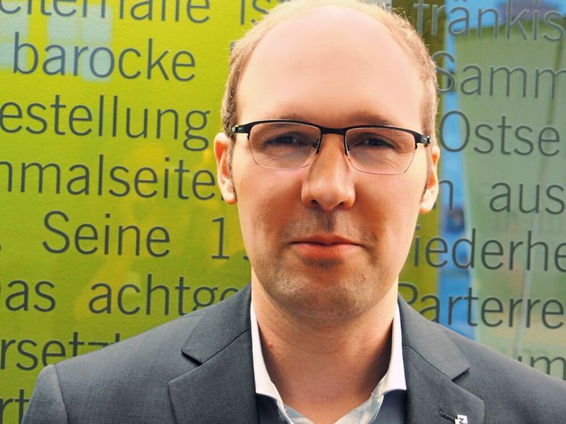 Karl Hendrik Schluckebier, Zeppelin Systems: „Unser neuer CMQ Mischer optimiert den Mischprozess dank einem Werkzeug, das einem Tragflügel nachempfunden ist.“ (Mühlenkamp)