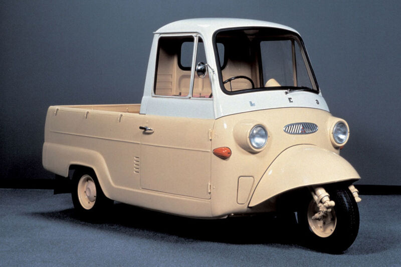 ... oder dem Modell Mitsubishi Leo aus dem Jahr 1959.  (Mitsubishi)