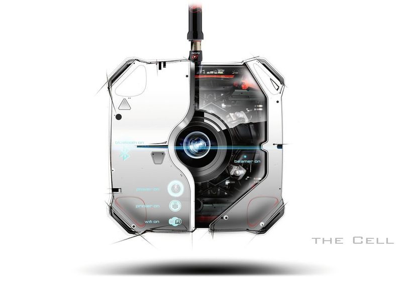 Rhomberg „The Cell“: Ob Kabelsalat, mühsames Schaltersuchen oder keine Lust mehr, unzählige Devices mühsam miteinander zu verbinden? All das gehört mit dem „Cell“ der Vergangenheit an. (Dominic Schindler Creations GmbH)