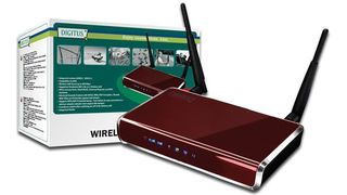 Dem WLAN-Router Red Rapid X, DN-7060, von Digitus ist ein Modem eingebaut. (Archiv: Vogel Business Media)