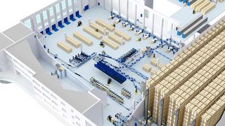 Das neue Logistikzentrum von Spiral soll ganz im Sinne von Logistik 4.0 mit modernen Vernetzungstechnologien ausgestattet werden. (Klinkhammer)