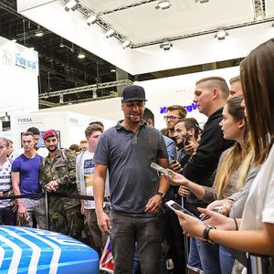 Die Gewinner des Automechanika Innovation Awards 2022 (Bild: Messe Frankfurt /Pietro Sutera)