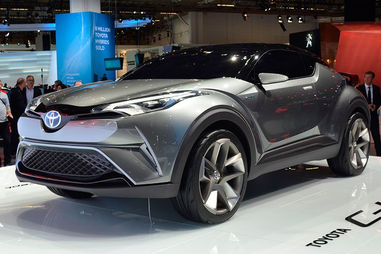 Auf der diesjährigen IAA zeigten die Japaner die seriennahe Studie C-HR. (Foto: Seyerlein)