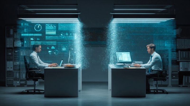 Mit WeTransfer lassen sich Daten bequem über den Webbrowser teilen.(Bild:  Midjourney / KI-generiert)