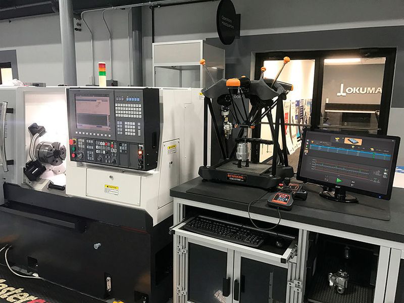 Die neue intelligente Prozessregelungssoftware für das Renishaw Equator Prüfgerät zur vollautomatischen Aktualisierung von Werkzeugkorrekturen in CNC-Fertigungsprozessen. (Renishaw)