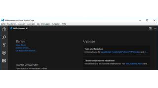 Der Quelltext-Editor Visual Studio Code steht für verschiedene Plattformen zur Verfügung. (Thomas Joos / Microsoft)