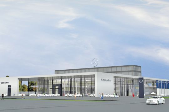 Entwurf des Architekturbüros GOP in Münster. (Beresa)