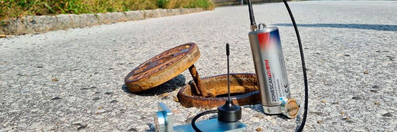 Ein sogenannter Logger erkennt Lecks via Audiosignal und kann zum ressourcenschonenden Umgang mit Trinkwasser beitragen.