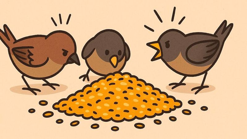 Symbolbild: Der Streit zwichen den USA und China dauert an.(Bild:  Dall-E / KI-generiert)