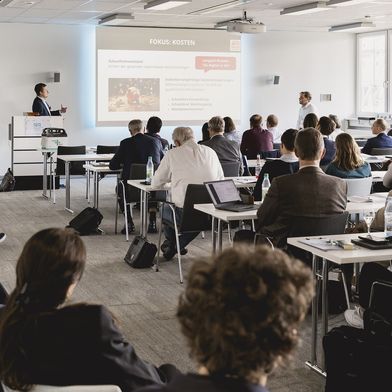 Die Besucher des Treffpunkts Medizintechnik erwartet am 17. September in Frankfurt u. a. ein vollgepacktes Vortragsprogramm. (Bild: Stefan Bausewein)
