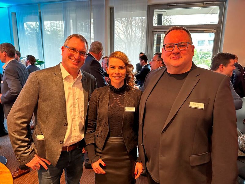 Das Cloudflare Team (v. l.) Markus Schober, Sabine Davies und Oliver Helml. (Bild: VOGEL IT-MEDIEN GMBH)