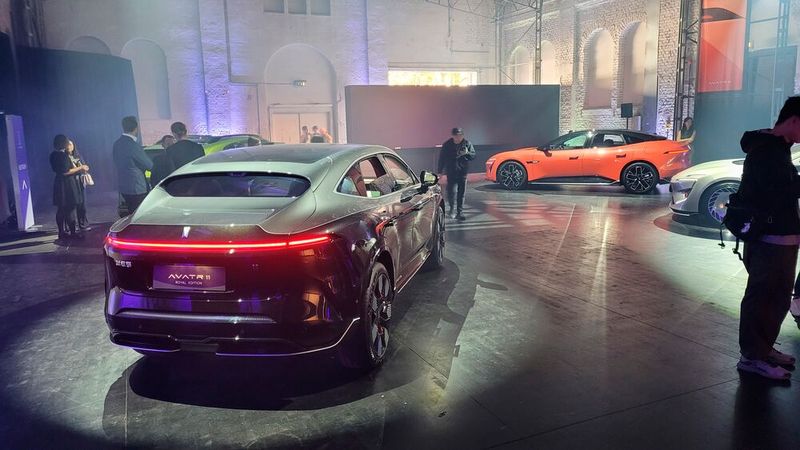 Insgesamt ist die Palette von Avatr (Marktstart in Deutschland bislang unklar) recht futuristisch. (Bild: Wehner - VCG)