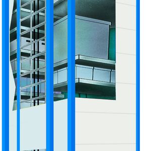 Hochregallager bietet dreimal soviel Lagerfläche wie bisher.