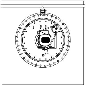 Da für die Aufnahme des Rührwerks ein bereits vorhandenes Mannloch vorgesehen war, mussten spezielle Flansche gefertigt werden, um keine baulichen Veränderungen an dem genehmigten Lagertank vornehmen zu müssen. Da sich die Antriebseinheit außerhalb befindet, können Wartung und Instandhaltung bequem bei gefülltem Tank erfolgen ohne das Rührwerk herausheben zu müssen.
