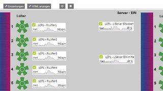 Auch ein spezielles Klima-Monitoring im RZ gehört zu den Aufgaben, die PRTG beim Mittelbayerischen Verlag übernommen hat. (Paessler / Mittelbayerischer Verlag)