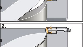 Auf der Achema 2015 wurde eine Absperrklappe präsentiert, die mithilfe einer aufblasbaren Dichtung den Verschleiß bei Schüttgütern erheblich reduzieren kann. (Bild: Warex Valve)