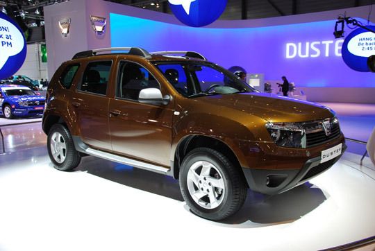 Dacia stellt in Genf sein neues Modell Duster vor. Das SUV soll für unter 12.000 Euro zu haben sein. (Archiv: Vogel Business Media)