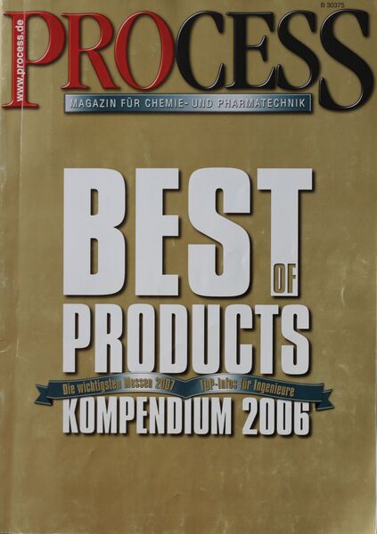 Best of Products 2006   Top Themen:  - Die wichtigsten Messen 2007 - Top-Infos für Ingenieure (Bild: PROCESS)