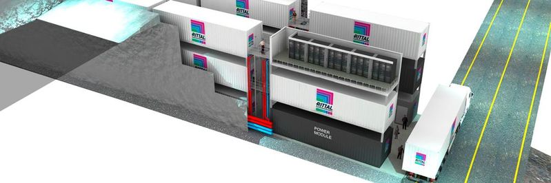 Mit dem Lefdal Mine Datacenter bietet Rittal gemeinsam mit Partnern einen einzigartigen Standort für europäische Rechenzentren an. Auf 120.000 m² Fläche entsteht momentan an der Westküste Norwegens eines der effizientesten, grünsten und sichersten Rechenzentren in Europa.(Bild:  Rittal)