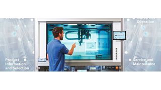 Bosch Rexroth verbindet reale Komponenten und Systeme durchgängig mit Software zu kompletten Lösungen. (Bosch Rexroth)