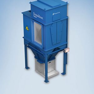 Donaldson erweitert die Powercore-Baureihe über den gesamten Volumenstrom-Leistungsbereich von 1000 m3/h bis 30 000 m3/h um Anlagen, die gemäß Atex-Richtlinie für den Einsatz in Ex-Schutz-Bereichen der Zonen 21 und 22 für Stäube, sowie Zonen 1 und 2 für Gas, entwickelt worden sind.(Bild:  Donaldson)