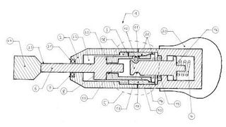 Ein Einschlag-Instrument zum Fügen prothetischer Implantate. (DPMA)