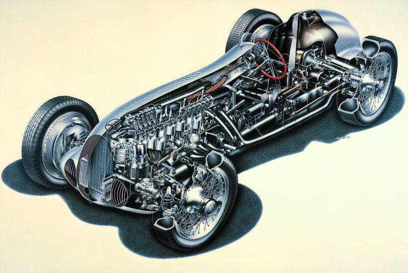 Das Mercedes-Benz-Museum bietet einen Überblick über die Automobilgeschichte von den Anfängen bis heute. (Daimler)