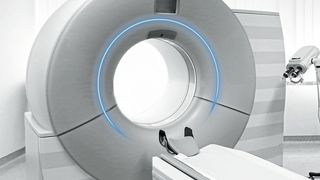 Bei Computertomographen gewährleisten direkt angetriebene Drahtwälzlager  eine hohe Qualität der Aufnahmen.  (Franke (Zlikovec - Fotolia))