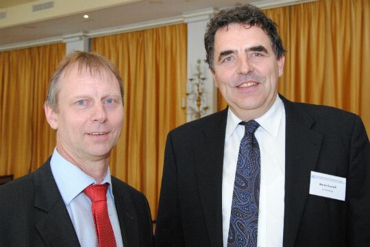 Aus dem Norden: Hans Mirwald (Landesverband Schleswig-Holstein) und Martin Rumpff (Landesverband Hamburg). (Foto: Baeuchle)