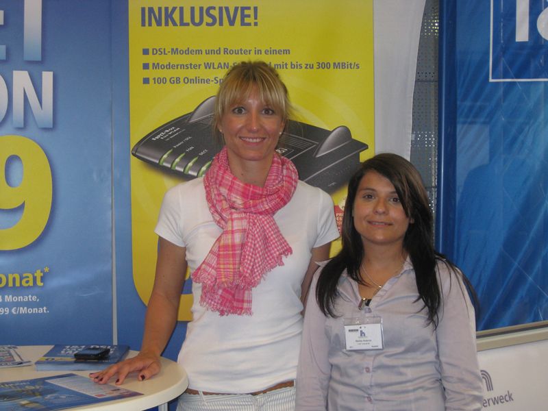 Yvonne Bäumler und Martina Diederich, 1&1 (Archiv: Vogel Business Media)