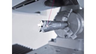 Fraise au diamant CVD façonnée par rayon laser. La technologie CVD permet de réaliser des géométries inimaginables jusqu’ici. (Image: Weiss AG)