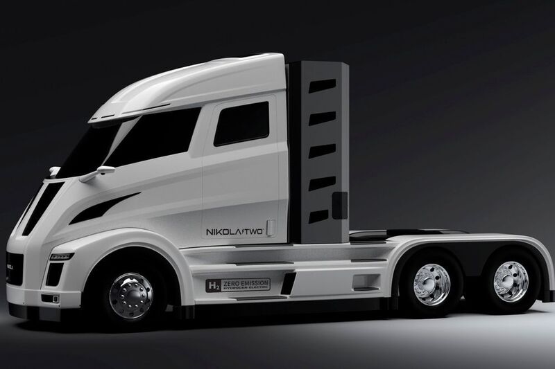 Zusammen entwickeln die beiden Unternehmen nun die weltweit erste E-Achse für Nutzfahrzeuge mit Doppelantrieb. In dem Fall für einen Langstrecken-Lkw. (Nikola Motors )