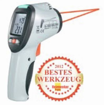 2012: IR-Scan 350: Das VOLTCRAFT Infrarot-Thermometer erhält 2012 die Auszeichnung 
