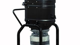 Das Longopak-System ermöglicht den hygienischen Staubbeutelwechsel innerhalb kürzester Zeit – ideal für Anwendungen, bei denen viel Staub anfällt und der Beutel häufig gewechselt werden muss.  (Bild: Ruwac)