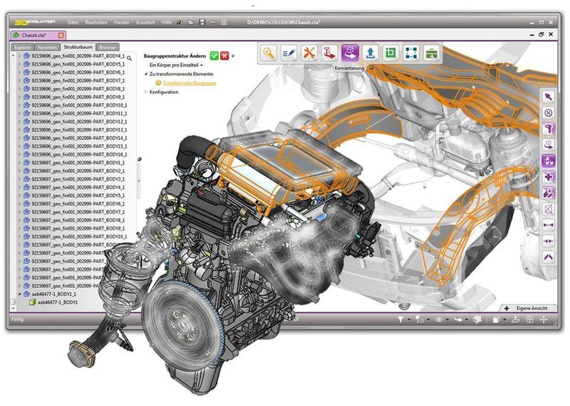 PDM Integration von 3D-Daten (CT Core Technologie)