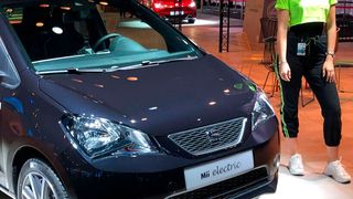 Seat zeigt auf der IAA 2019 den Mii Electric. (Seyerlein/»kfz-betrieb«)