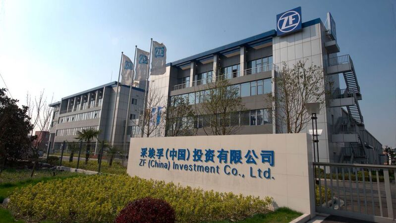 Der Hauptsitz von ZF China in Schanghai.