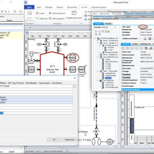 Direkt aus der Bearbeitung von jedem Engineering-Dokument ins W@M-Portal von Endress und Hauser.
