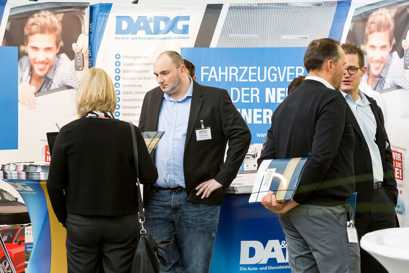 Die Auto- und Dienstleistungsgesellschaft DA&DG nutzte die Veranstaltung, um neue Systempartner zu finden. (Stefan Bausewein)