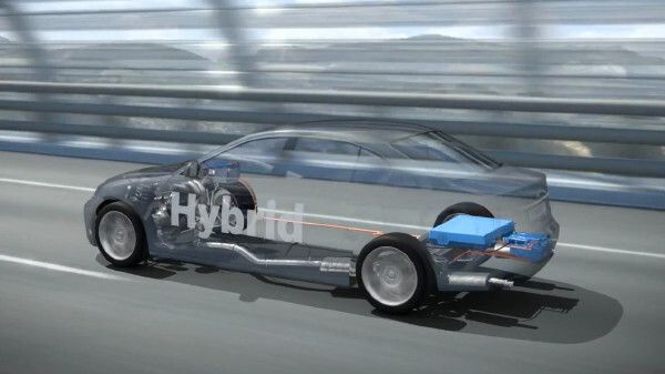 ... und ein Elektromotor, der an die Hinterachse integriert ist (Bild: Bosch)