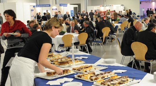 Für die Verpflegung sorgte in gewohnt guter Qualität das Team der BIG-Catering. (Archiv: Vogel Business Media)