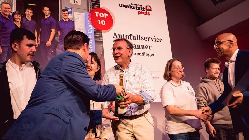 Den Reigen der Top-Ten-Platzierungen eröffnete Autofullservice Danner aus Gottmadingen. (Bild: Stefan Bausewein)