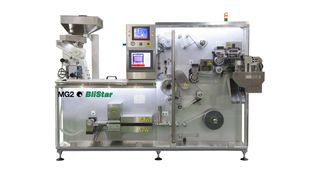 MG2's Blistar is a blistering machine designed to optimize the primary packaging of capsules and tablets in blisters for both pharmaceuticals and nutraceuticals.  (Source: MG2)