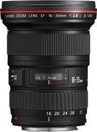 Ebenfalls 100 Euro zahlt Canon bei Kauf des Objektivs EF 16-35 mm 1:2,8L II USM. (Canon)