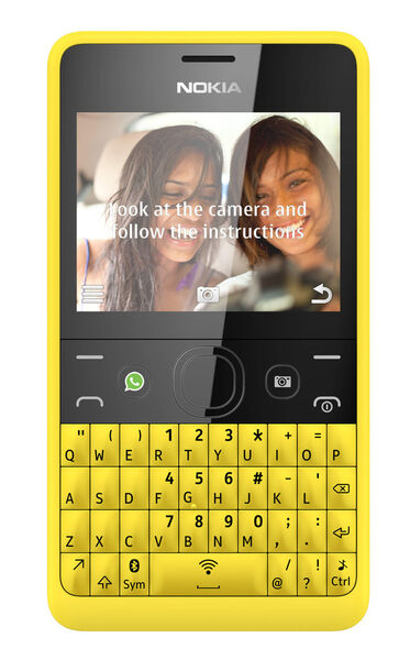 Die Kamera des Asha 210 bietet eine Auflösung von zwei Megapixel. (Bild: Nokia)