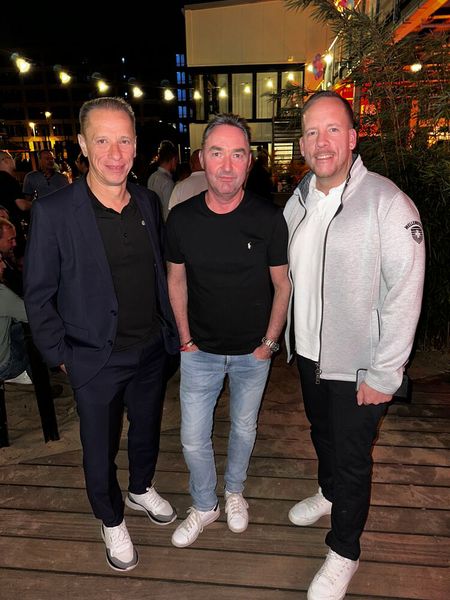 Die Kosatec ist heute auch mal wieder am Start (v. l.) Stephan Waldvogel, Joachim Roebe und Sascha Bonhardt. (Bild: Vogel IT-Medien)