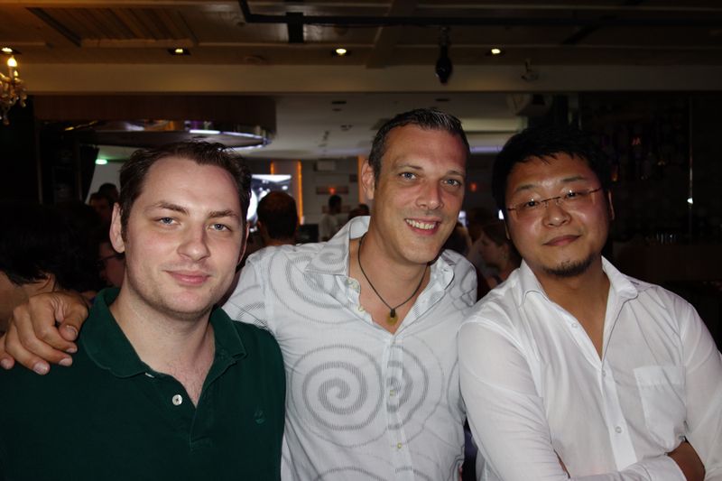 (v. l.) Thomas Kuhlenbach, Trivium Studios, Oliver Fueckert, Voltivo, und Tom J. Lemke, Caseking (Bild: IT-BUSINESS)